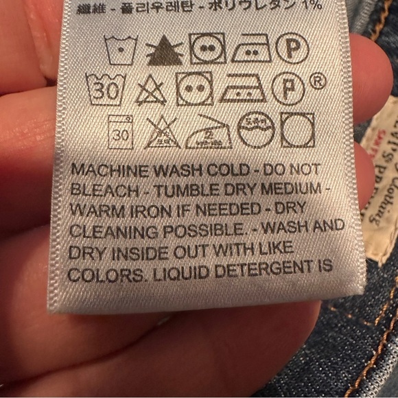 Levi's Premium Vintage 512 "Big E" reissued jeans, size 34/30, denim - Picture 15 of 16